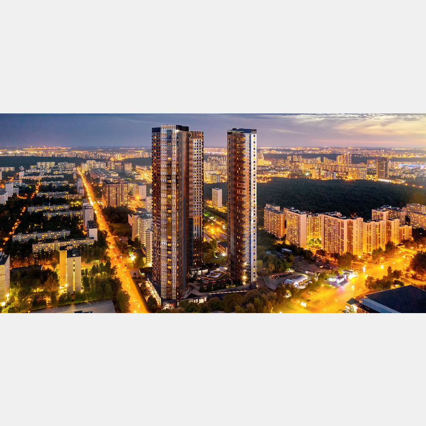 2-к. квартира, 98 м², 9/50 эт.