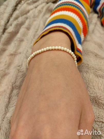 Бивень мамонта браслет