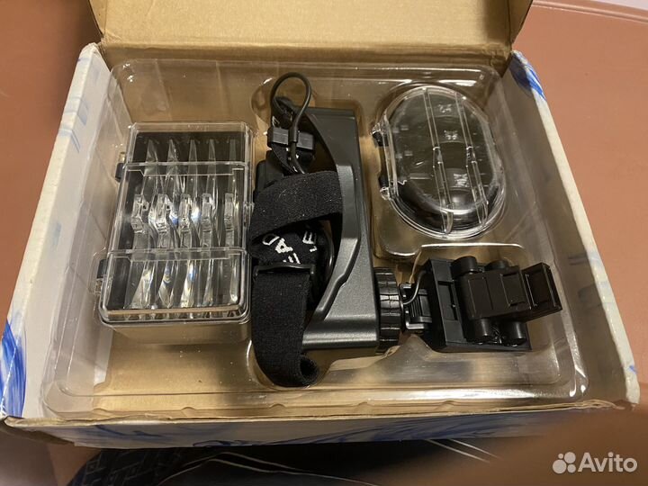 Очки бинокуляр/монокуляр д/точных работ, подсветка