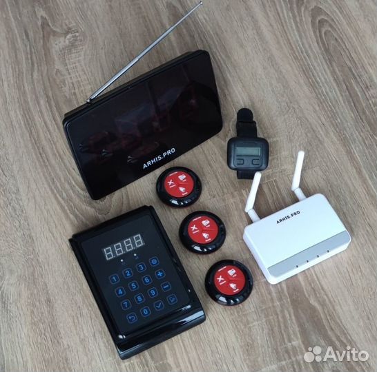 Кнопка вызова медперсонала, персонала, врача, часы