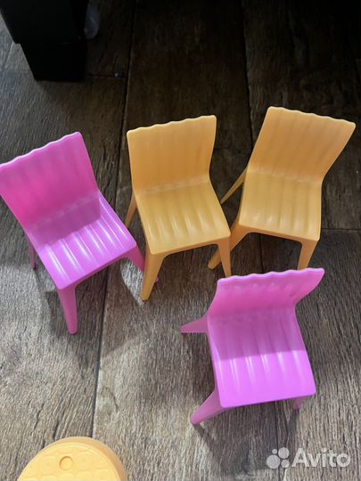 Домик кукольный для барби «Малибу» + мебель икеа