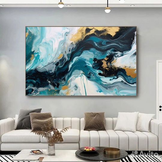 Картина маслом абстракция