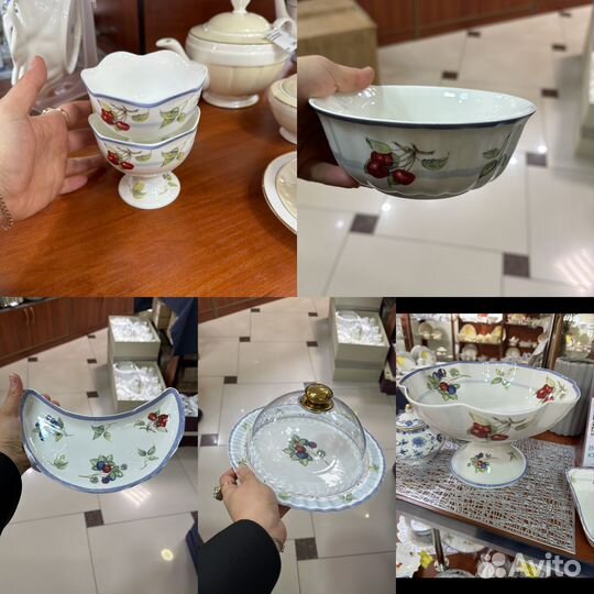 Посуда в стиле villeroy boch cottage