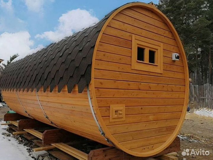 Баня бочка от производителя 6 м