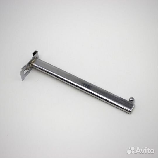 Кронштейн на сетку горизонтальный L300мм, хром