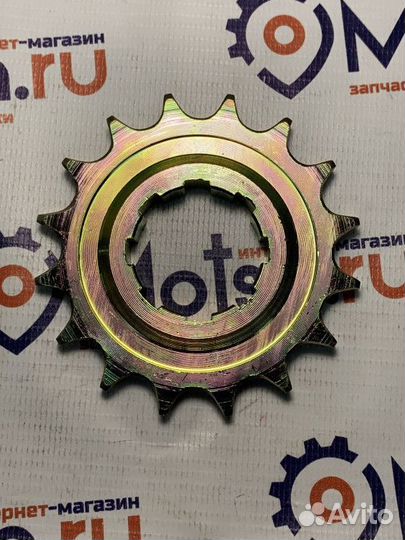 Звездочка 16 Иж (оцинкованная, желтая)