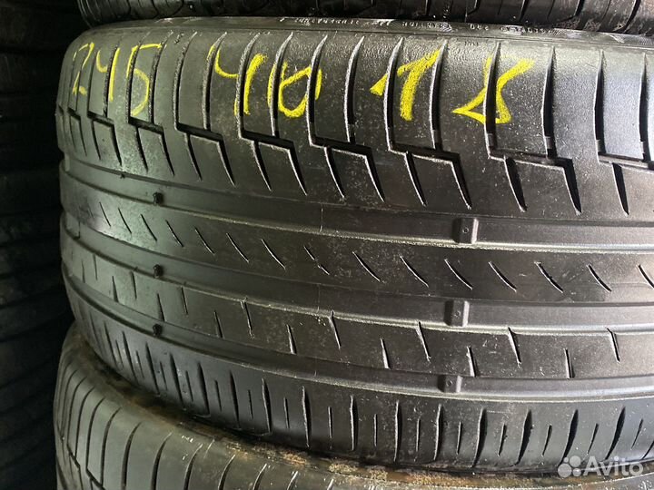 Continental PremiumContact 6 225/45 R18 и 245/40 R18
