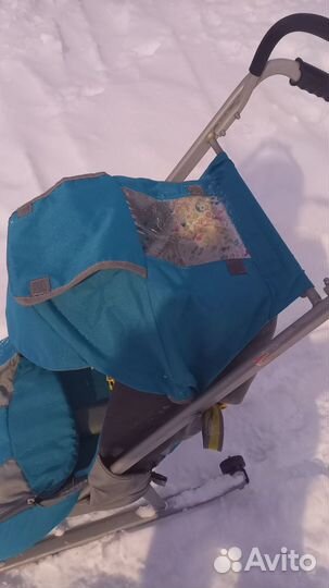 Санки коляска 