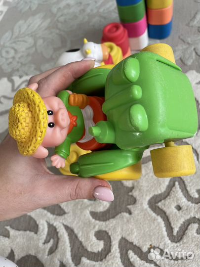 Конструктор мягкий baby clemmy 6-18 мес