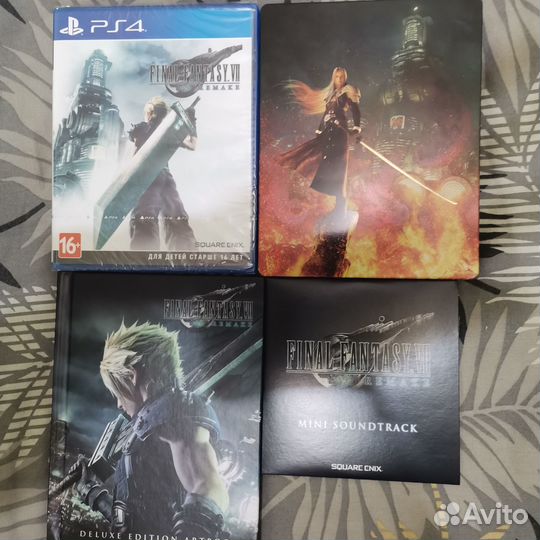 Final fantasy 7 remake deluxe edition ps4