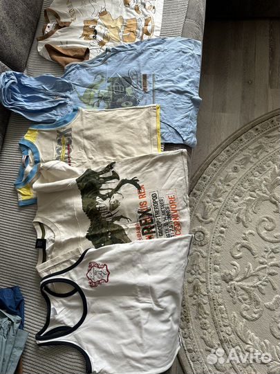 Вещи мальчик на 6-8лет пакетом