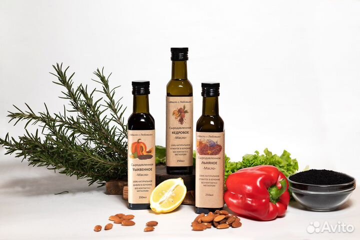 Папа, мама и я- масло сыродавленное холодный отжим