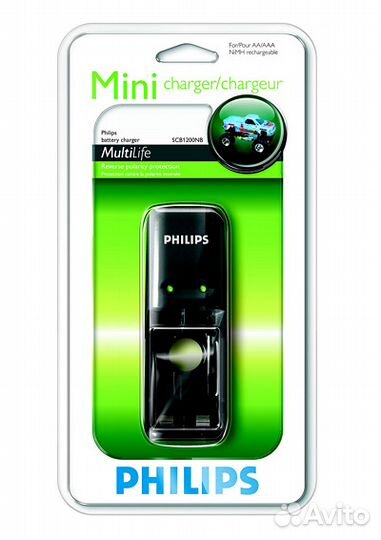 Philips SCB1200NB Зарядное устройство для акк. бат
