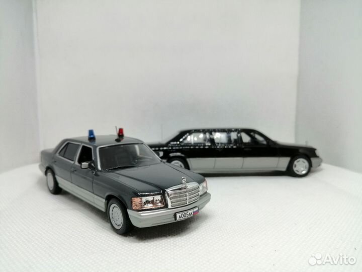 Модель Mercedes-Benz - S-Class (W126) «Охрана фсо»