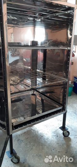 Коптильня горячего и холодного копчения