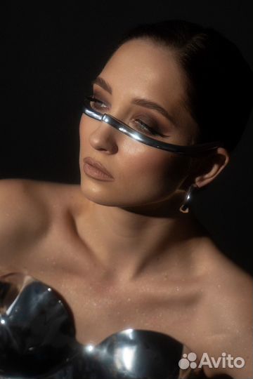 Корсет серебро (аренда)