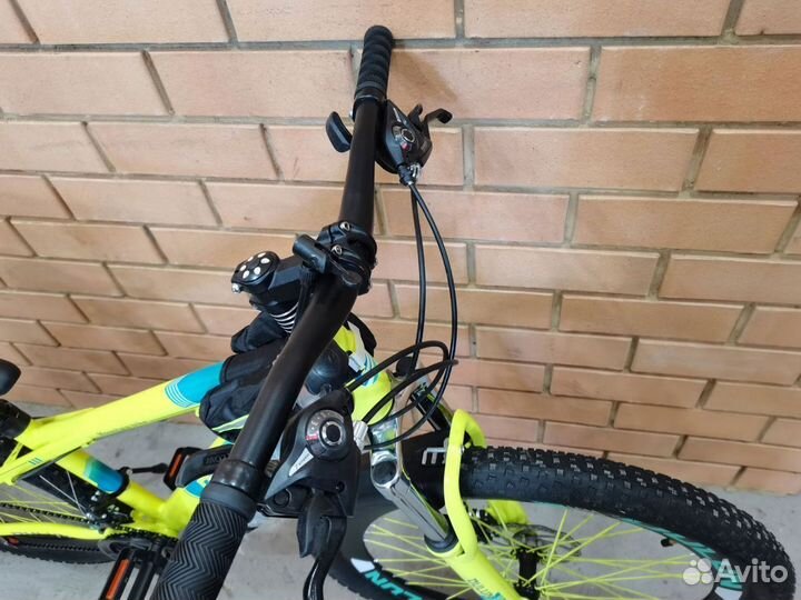 Велосипед скоростной, колёса 26 дюймов, жёлтый