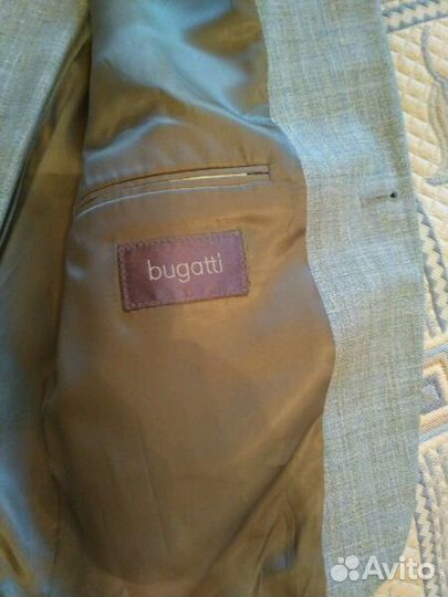 Мужской пиджак оригинальный Bugatti 50-52