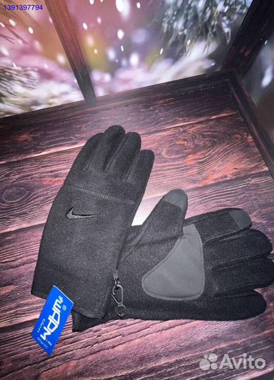 Перчатки nike флис