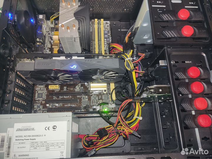 Компьютер i5 4690/RX570/16RAM