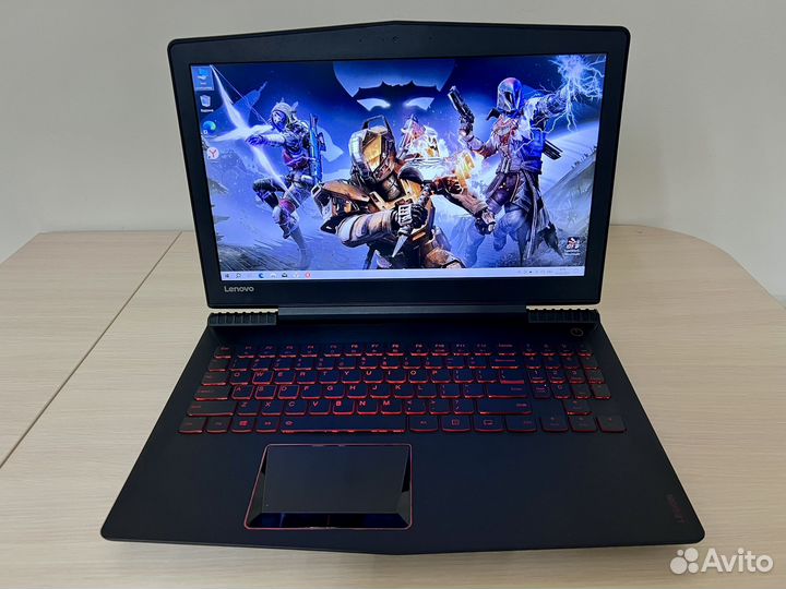 Производительный legion i7 7700HQ/8гб/GTX1050