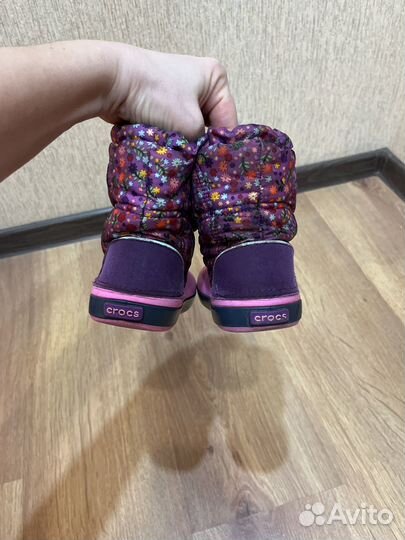 Резиновые сапоги crocs c8 (25 р) кроксы