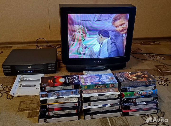 Видеодвойка sony+jvc