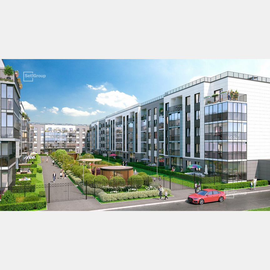 Квартира-студия, 24,7 м², 3/5 эт.