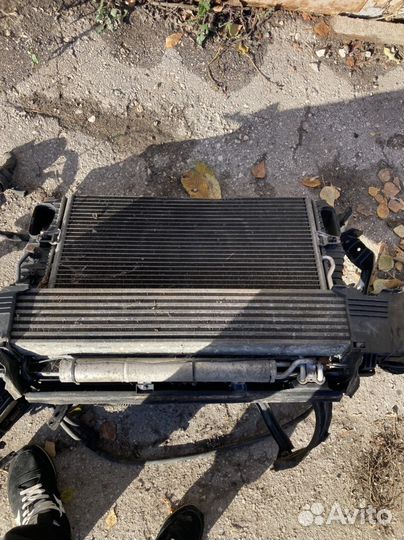 Кассета радиаторов w211