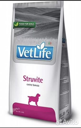 Корм для кошек vetlife struvite