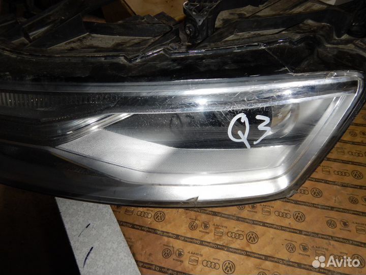 Фара левая LED Audi Q3 2015-2018