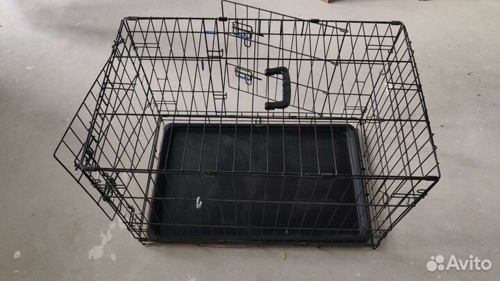 Клетка складная, вольер для собак б/у 76*46*54