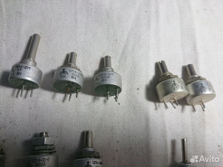 Переменные резисторы сп3-45А и сп4-2М