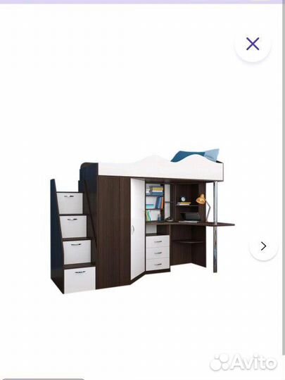 Кровать-чердак