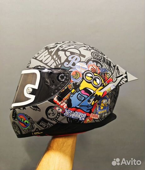 Мотошлем marvel exclusive
