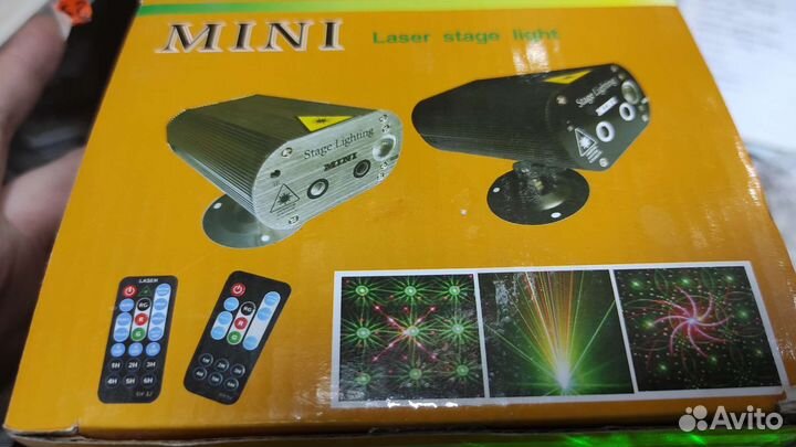 Лазерный проектор с мульти режимом с Пультом
