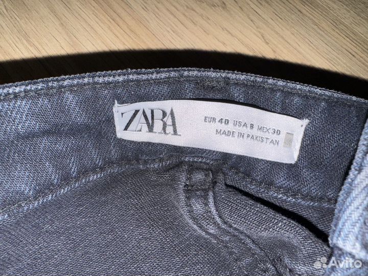 Джинсы zara женские, размер 40