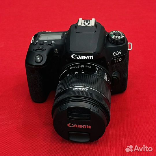 Canon 77d kit 18-55mm