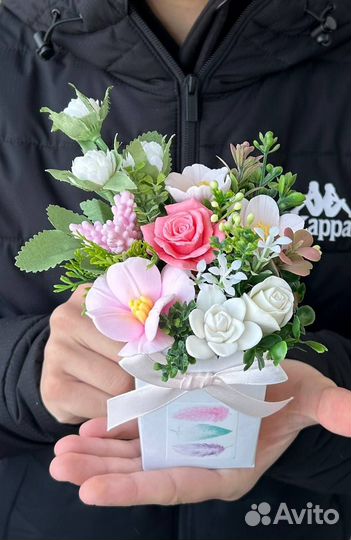 Розы из мыла от magic soap and flowers