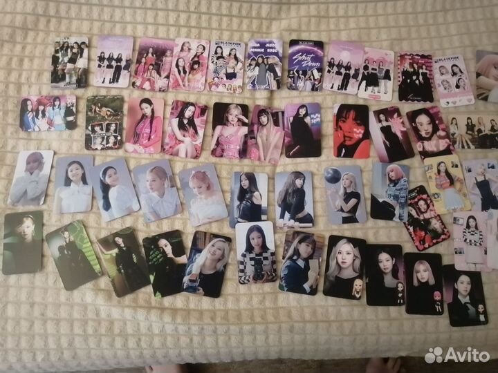 Карточки black pink