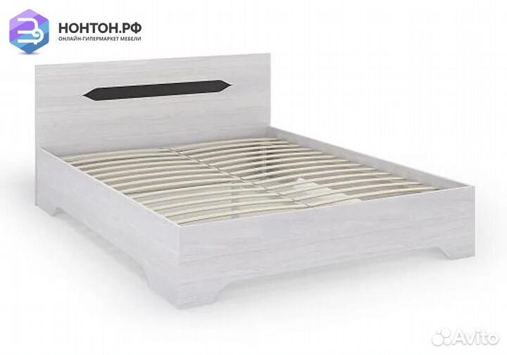 Кровать Валенсия дуб анкор