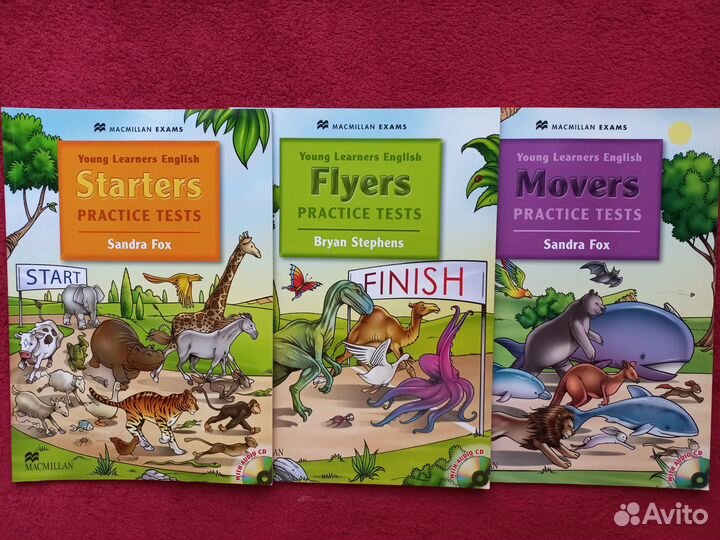 Starters Movers Flyers Practice Tests 4-7 лет