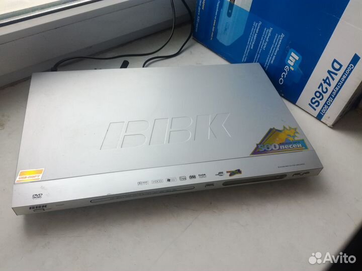 DVD плеер BBK DV 426 SI караоке с USB