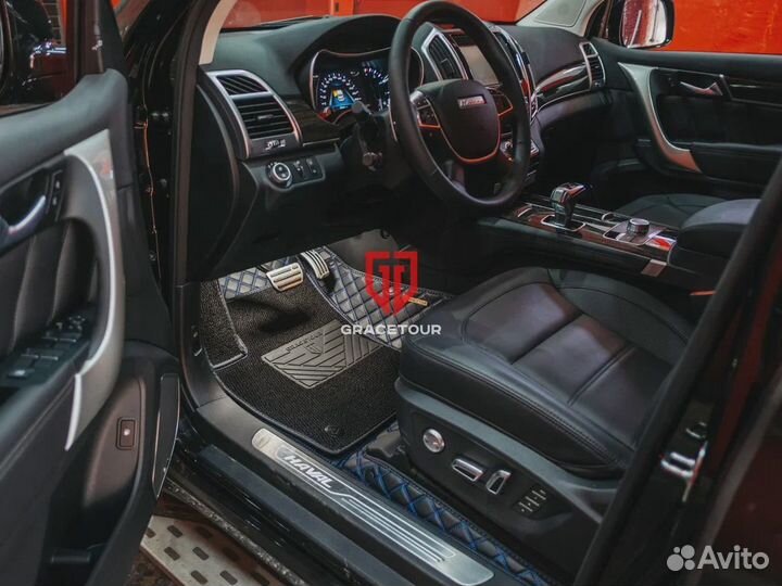 3D коврики из экокожи haval