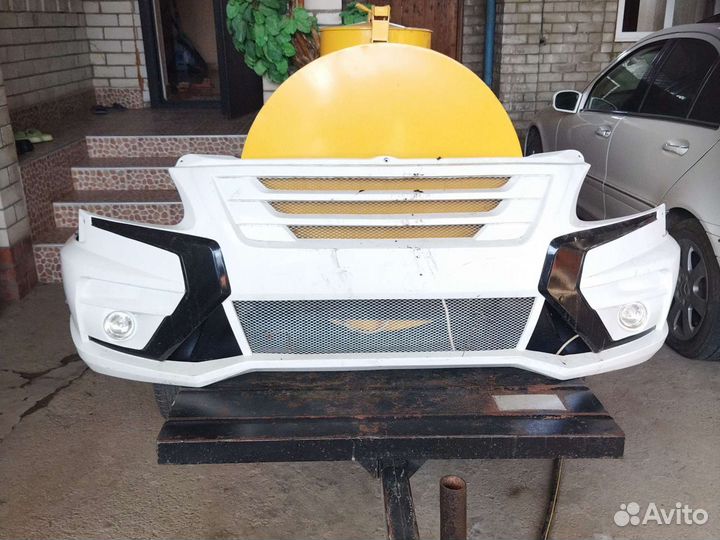 Бампер тюнинг на газель