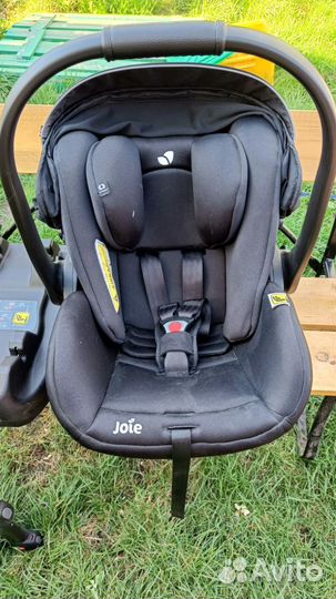 Автолюлька с базой isofix