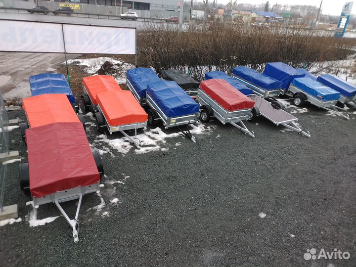 Прицеп Гранит 2.5х1.3 борт 30см