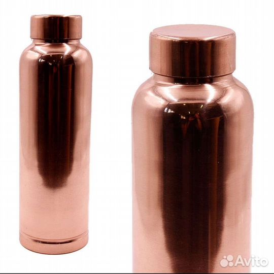 Медная бутылка