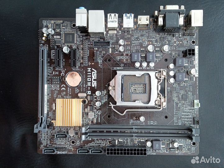 Материнская плата asus h110m-r LGA 1151
