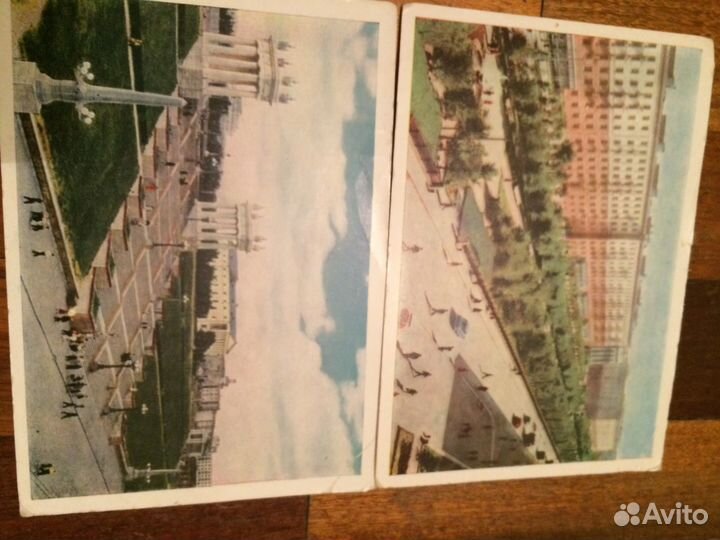 2 открытки 1964 год Волгоград